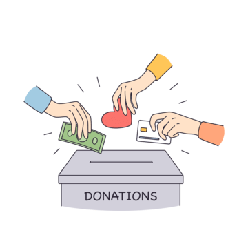 Donation illustration